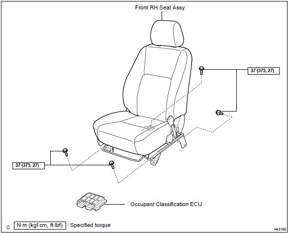 toyota-camry-occupant-classification-ecu-from-july-2003